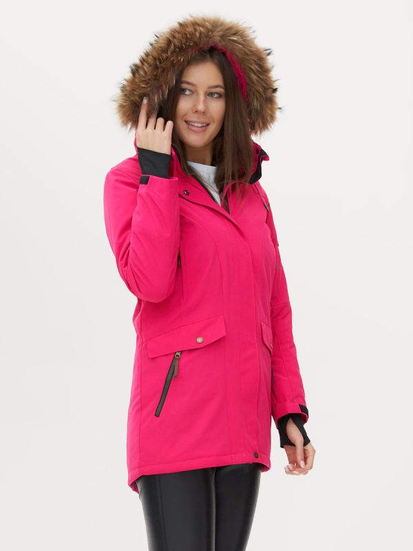 Pink MTFORCE women's parka 1957R